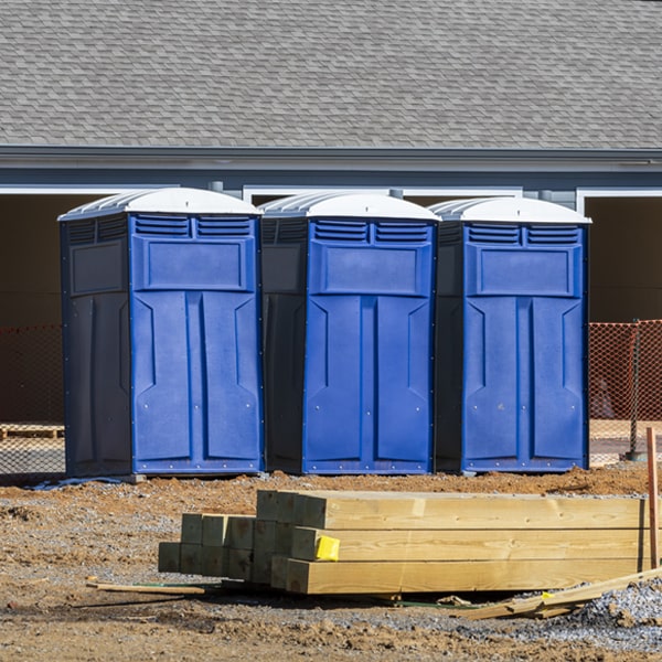 are there different sizes of porta potties available for rent in Russellville OH